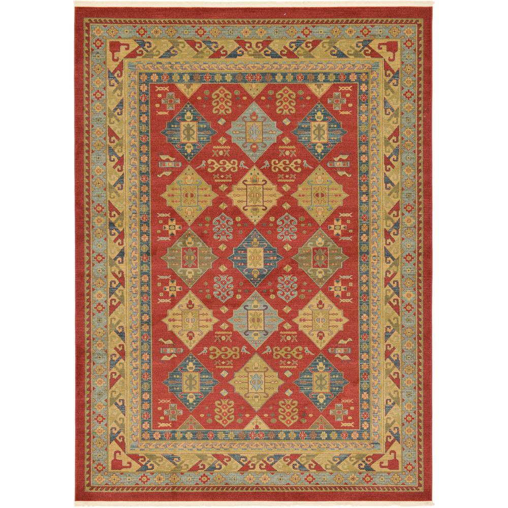 Xerxes Sahand Rug, Red (8' 0 x 11' 0). Picture 1