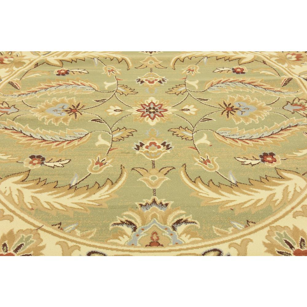 Hickory Voyage Rug, Light Green (8' 0 x 8' 0). Picture 5