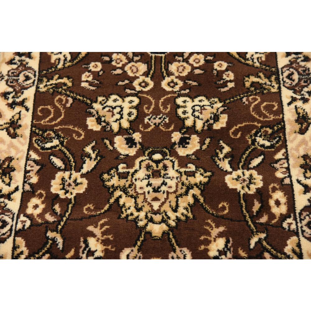 Washington Sialk Hill Rug, Brown (2' 2 x 8' 2). Picture 5