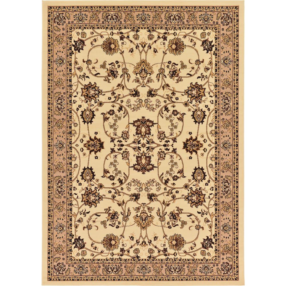 Washington Sialk Hill Rug, Ivory (7' 0 x 10' 0). Picture 1