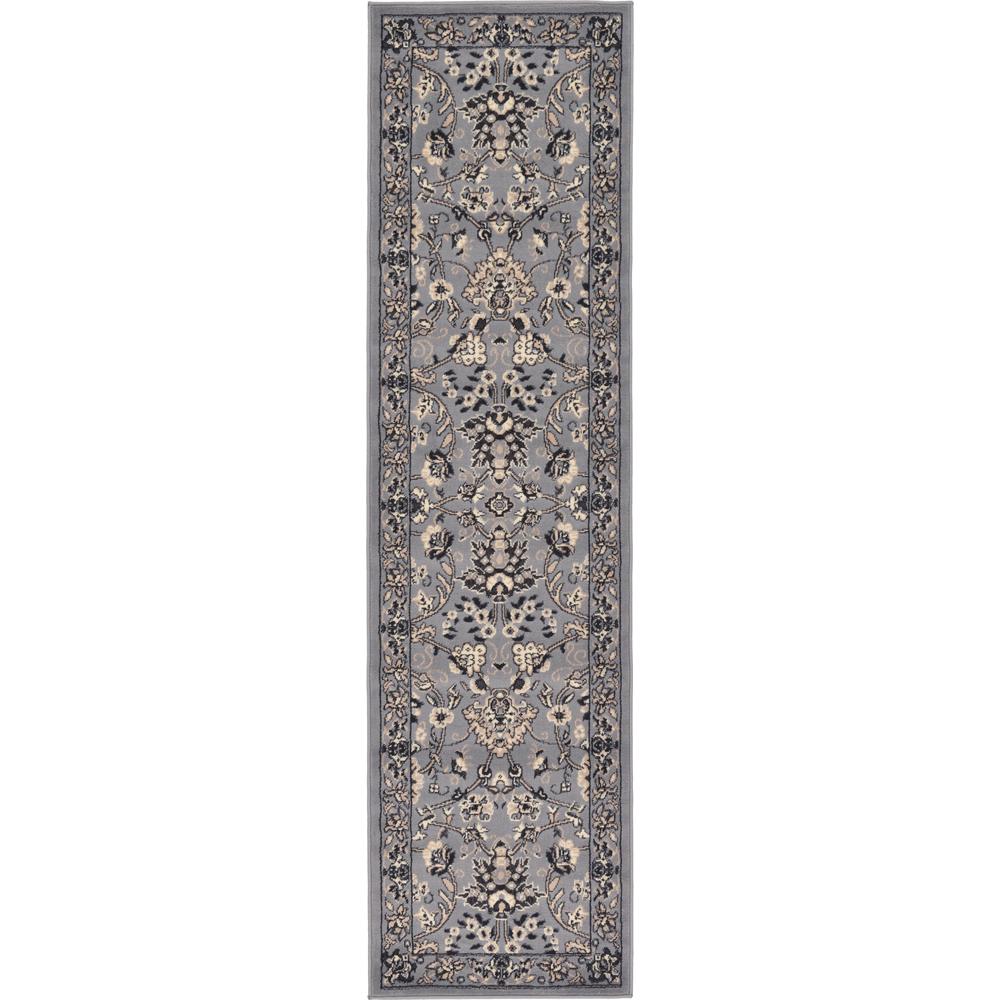 Washington Sialk Hill Rug, Gray (2' 2 x 8' 2). The main picture.