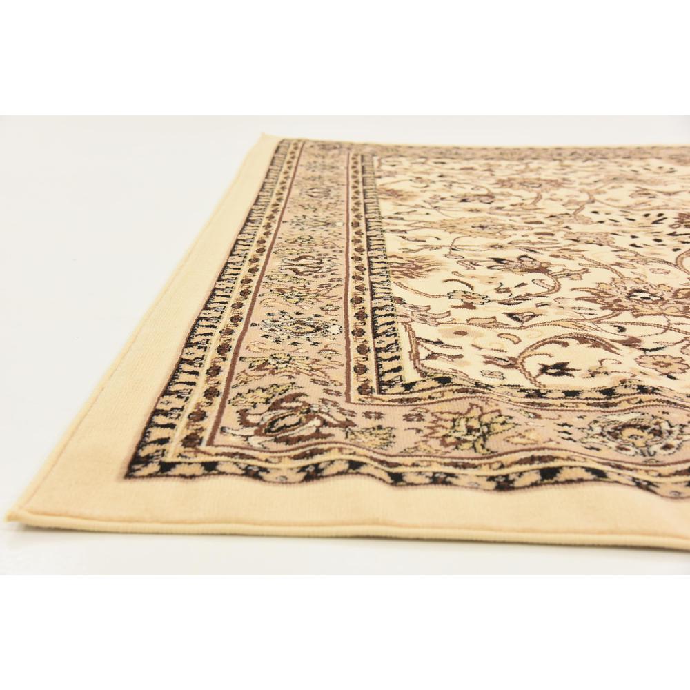 Washington Sialk Hill Rug, Ivory (8' 0 x 8' 0). Picture 6