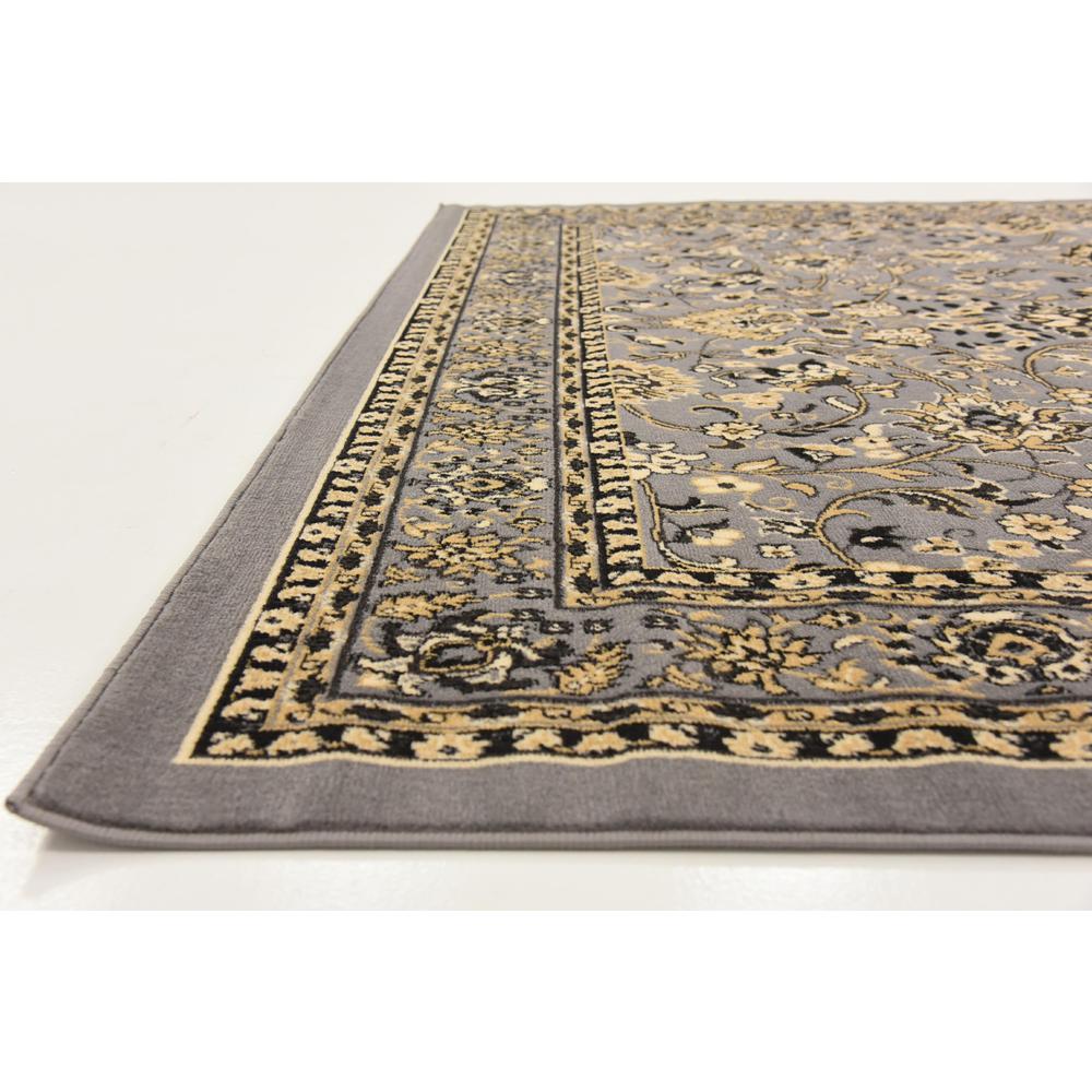 Washington Sialk Hill Rug, Gray (8' 0 x 8' 0). Picture 6