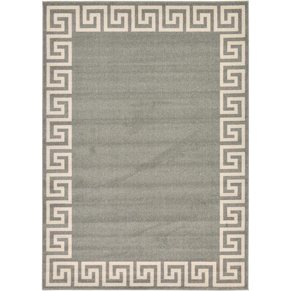 Modern Athens Rug, Gray (7' 0 x 10' 0). Picture 1