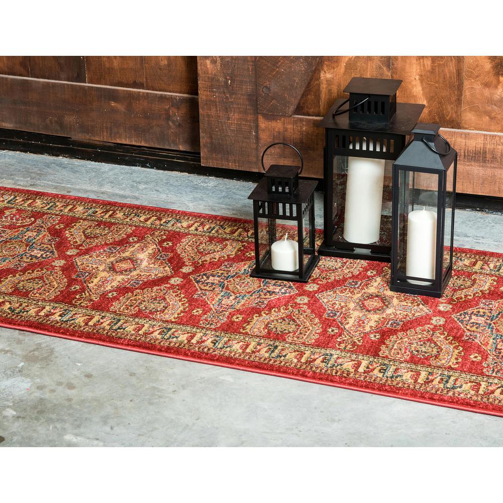 Philip Sahand Rug, Red (2' 7 x 10' 0). Picture 4