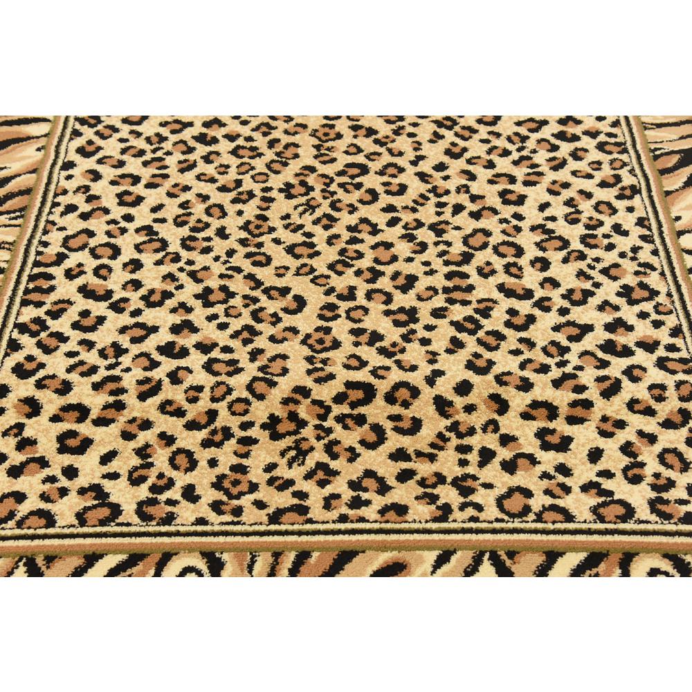 Cheetah Wildlife Rug, Ivory (5' 0 x 8' 0). Picture 5