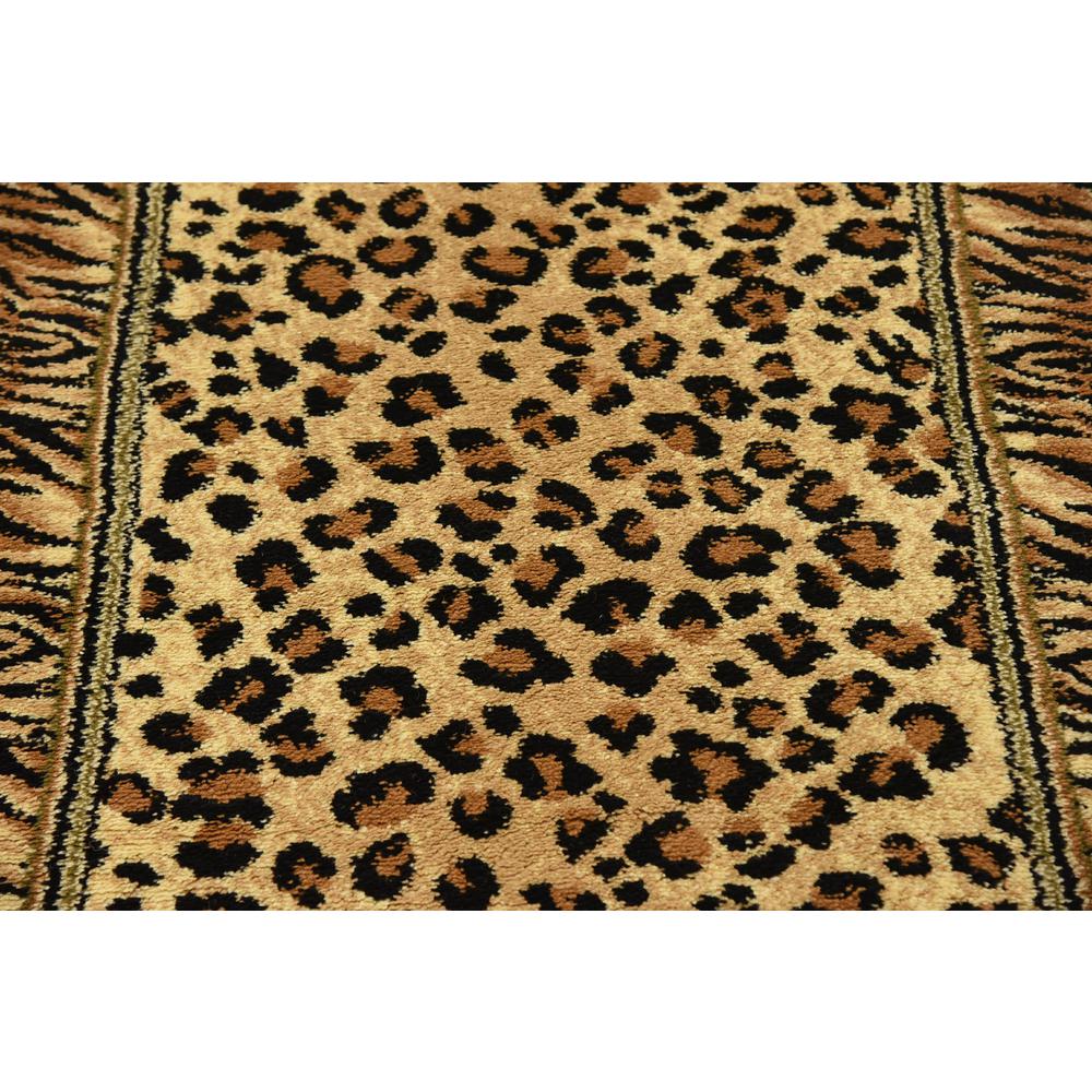 Cheetah Wildlife Rug, Ivory (2' 7 x 10' 0). Picture 5