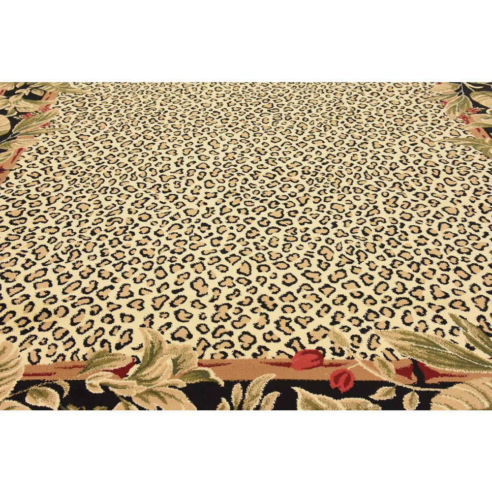 Jungle Wildlife Rug, Ivory (9' 0 x 12' 0). Picture 5
