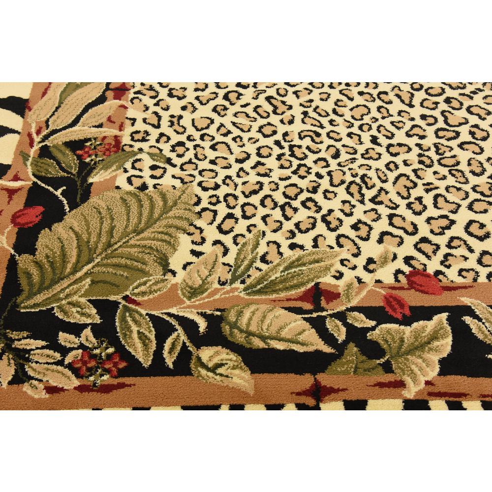 Jungle Wildlife Rug, Ivory (7' 0 x 10' 0). Picture 5