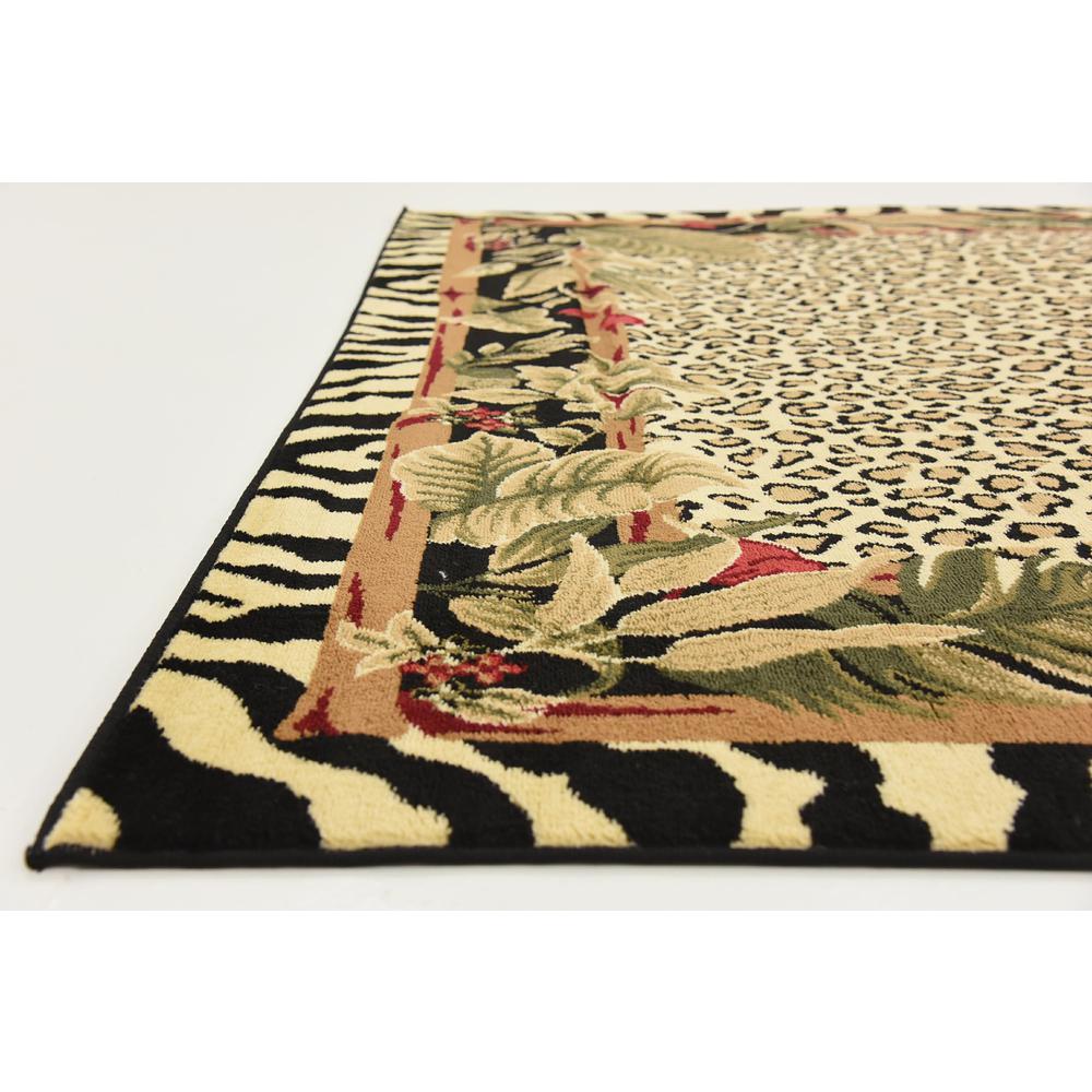 Jungle Wildlife Rug, Ivory (7' 0 x 10' 0). Picture 6
