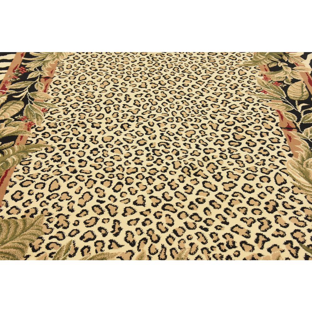 Jungle Wildlife Rug, Ivory (6' 0 x 9' 0). Picture 5