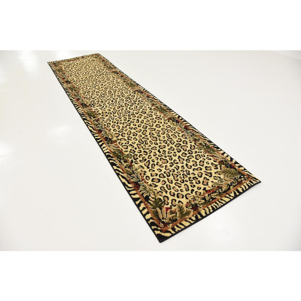 Jungle Wildlife Rug, Ivory (2' 7 x 10' 0). Picture 3