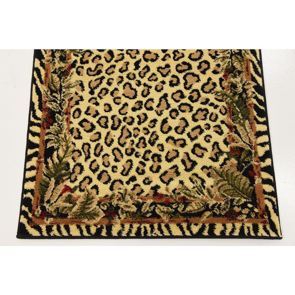 Jungle Wildlife Rug, Ivory (2' 7 x 10' 0). Picture 6