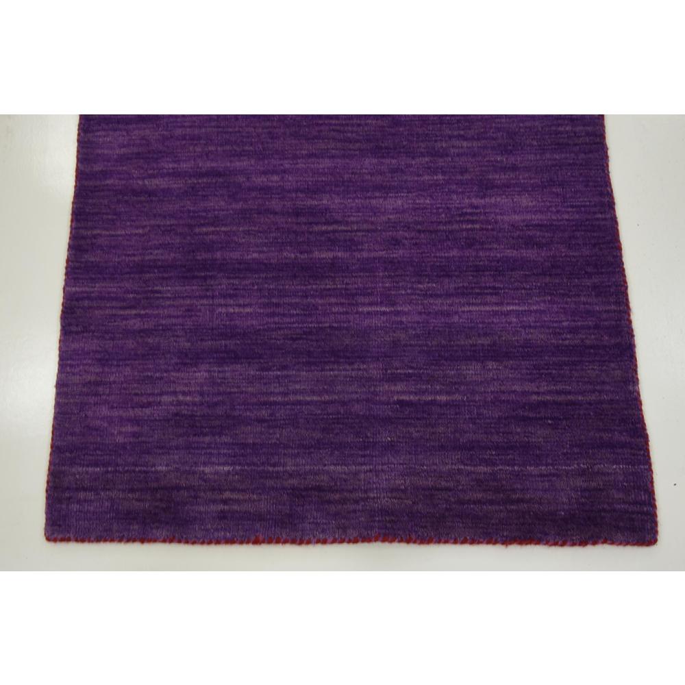 Solid Gava Rug, Purple (3' 3 x 5' 3). Picture 5