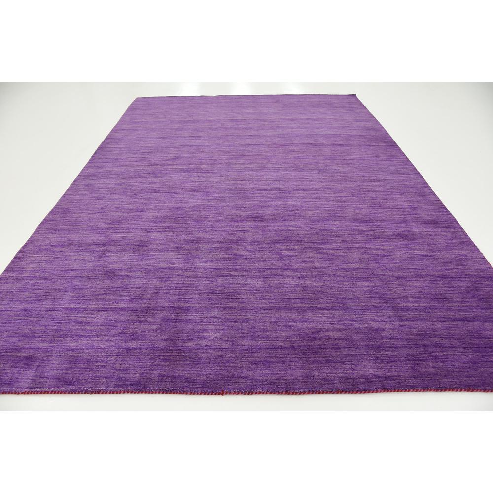 Solid Gava Rug, Purple (8' 2 x 11' 6). Picture 4