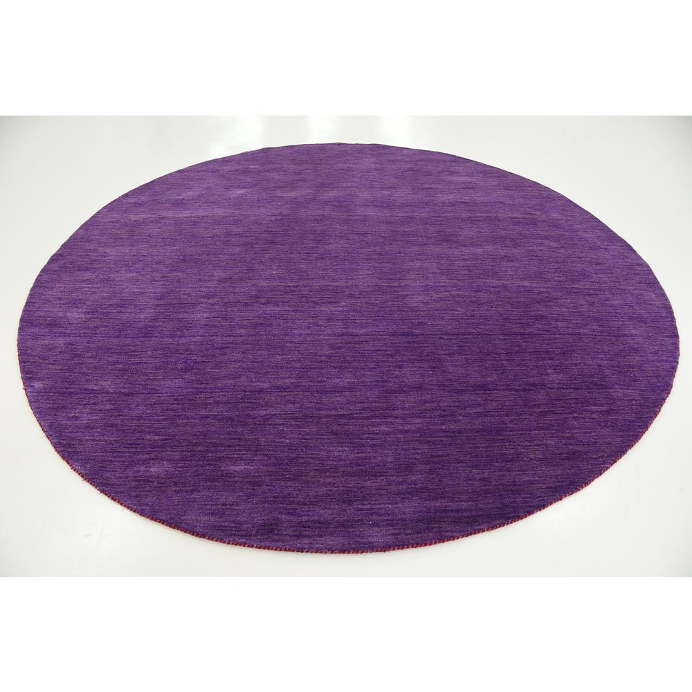 Solid Gava Rug, Purple (9' 10 x 9' 10). Picture 3