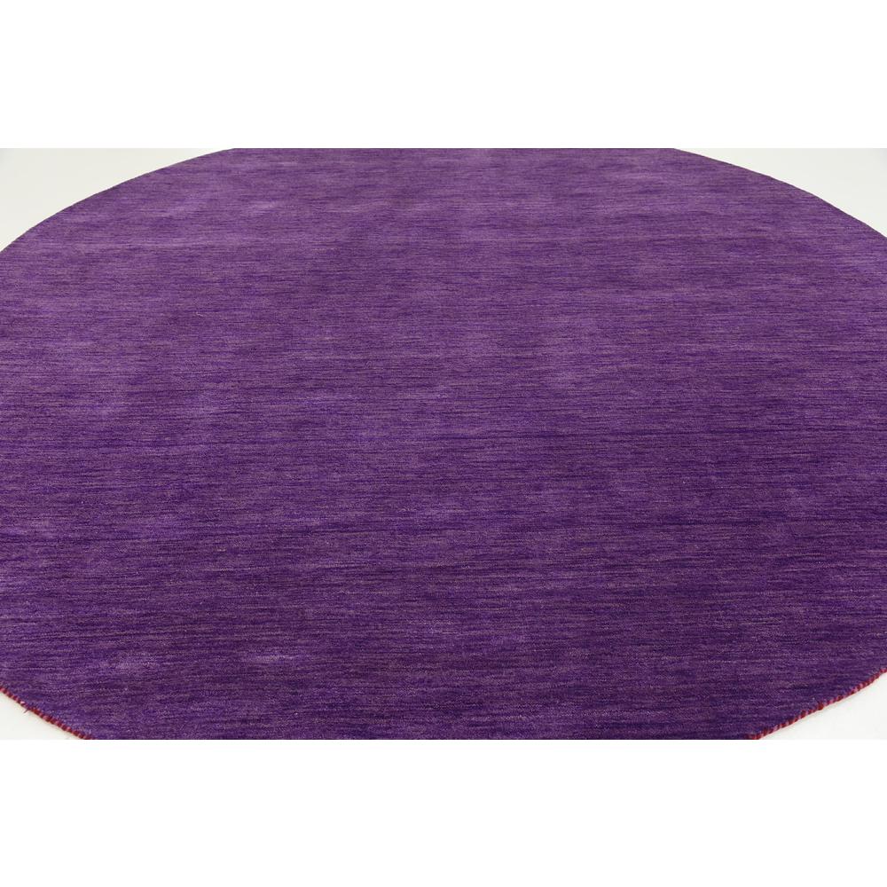 Solid Gava Rug, Purple (9' 10 x 9' 10). Picture 4