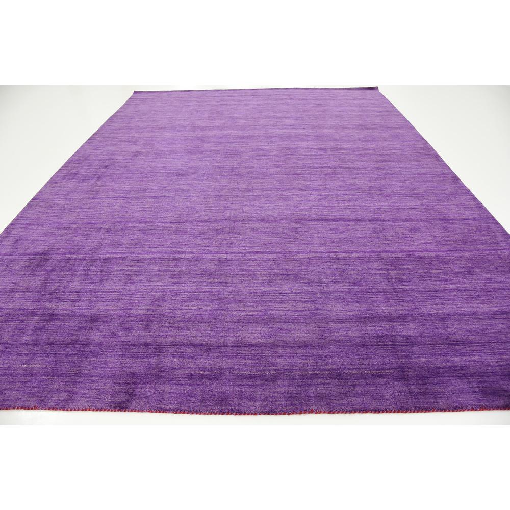 Solid Gava Rug, Purple (9' 10 x 13' 0). Picture 4