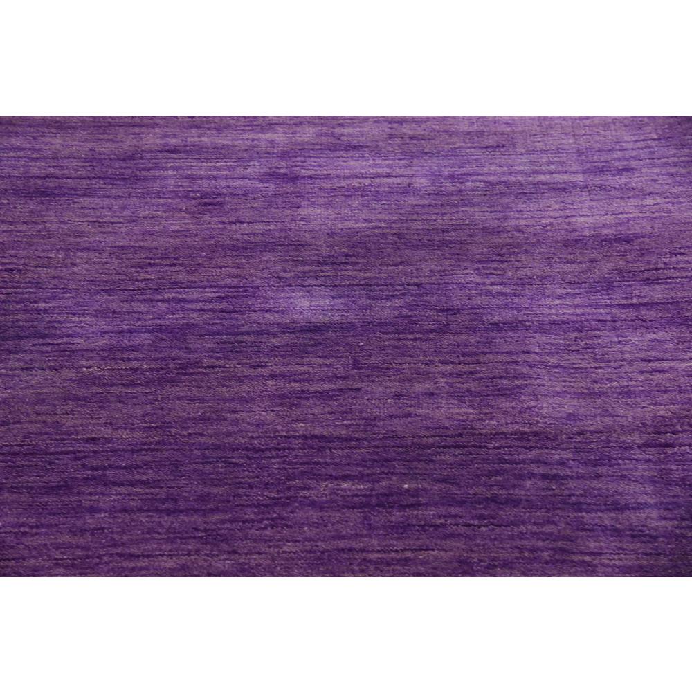 Solid Gava Rug, Purple (6' 7 x 6' 7). Picture 5