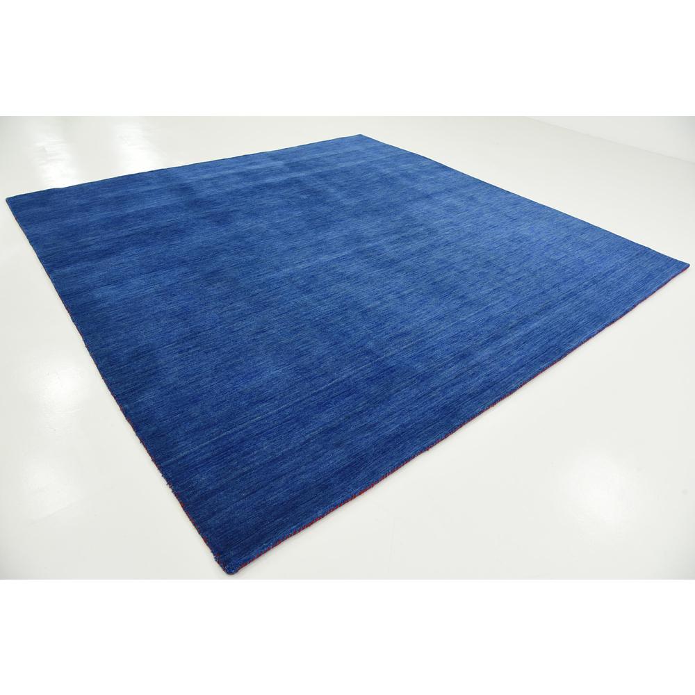 Solid Gava Rug, Blue (9' 10 x 9' 10). Picture 3