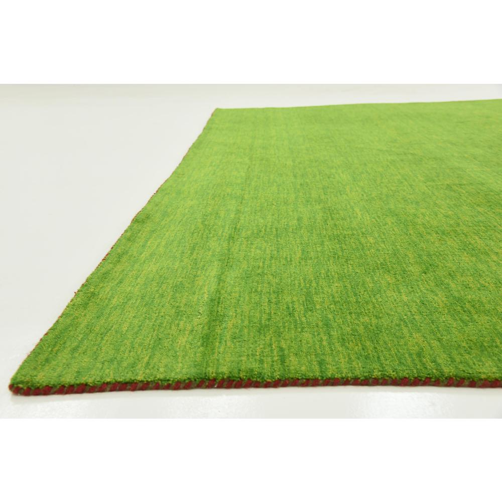 Solid Gava Rug, Green (9' 10 x 9' 10). Picture 6