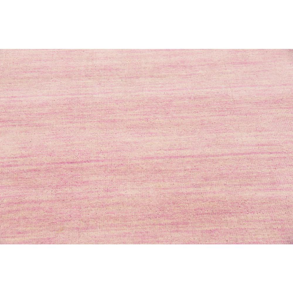 Solid Gava Rug, Pink (6' 7 x 6' 7). Picture 5
