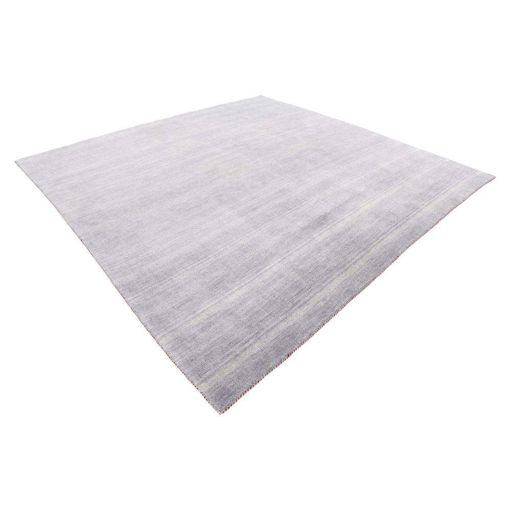 Solid Gava Rug, Gray (9' 10 x 9' 10). Picture 3
