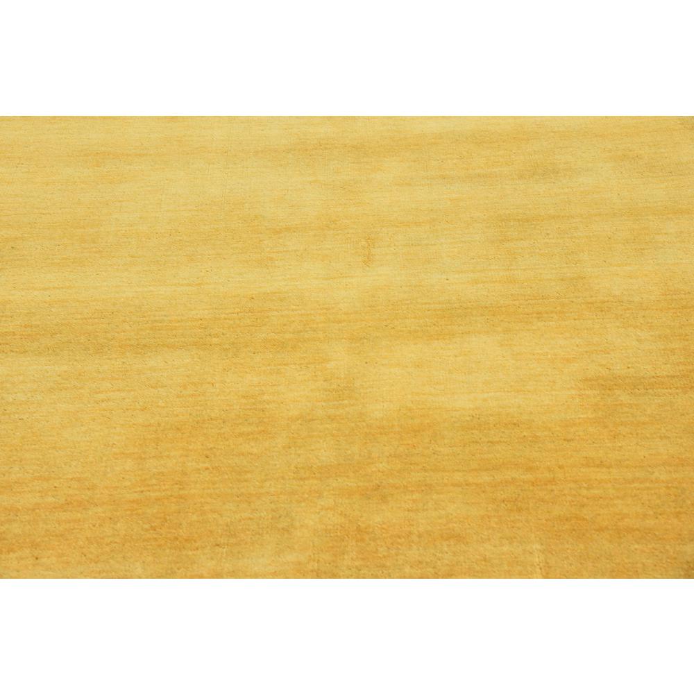 Solid Gava Rug, Gold (9' 10 x 9' 10). Picture 5