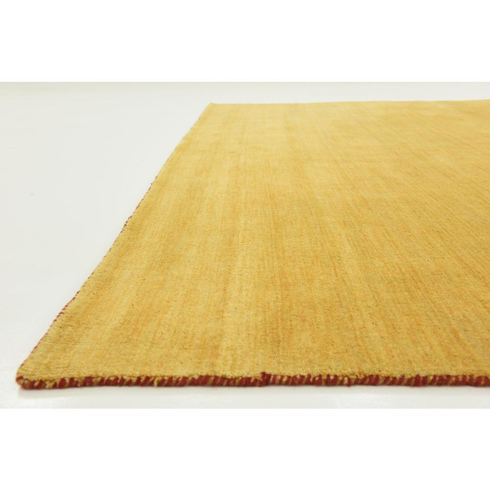 Solid Gava Rug, Gold (9' 10 x 9' 10). Picture 6