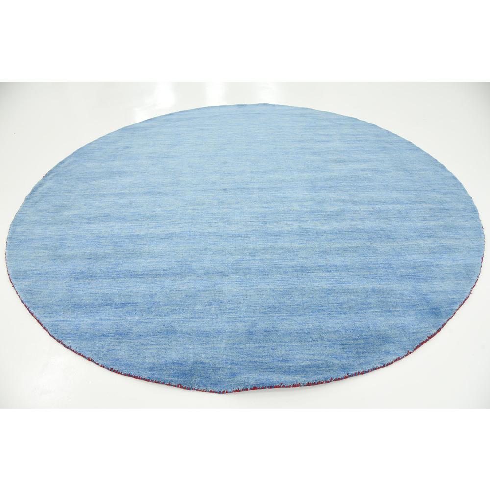 Solid Gava Rug, Light Blue (9' 10 x 9' 10). Picture 3