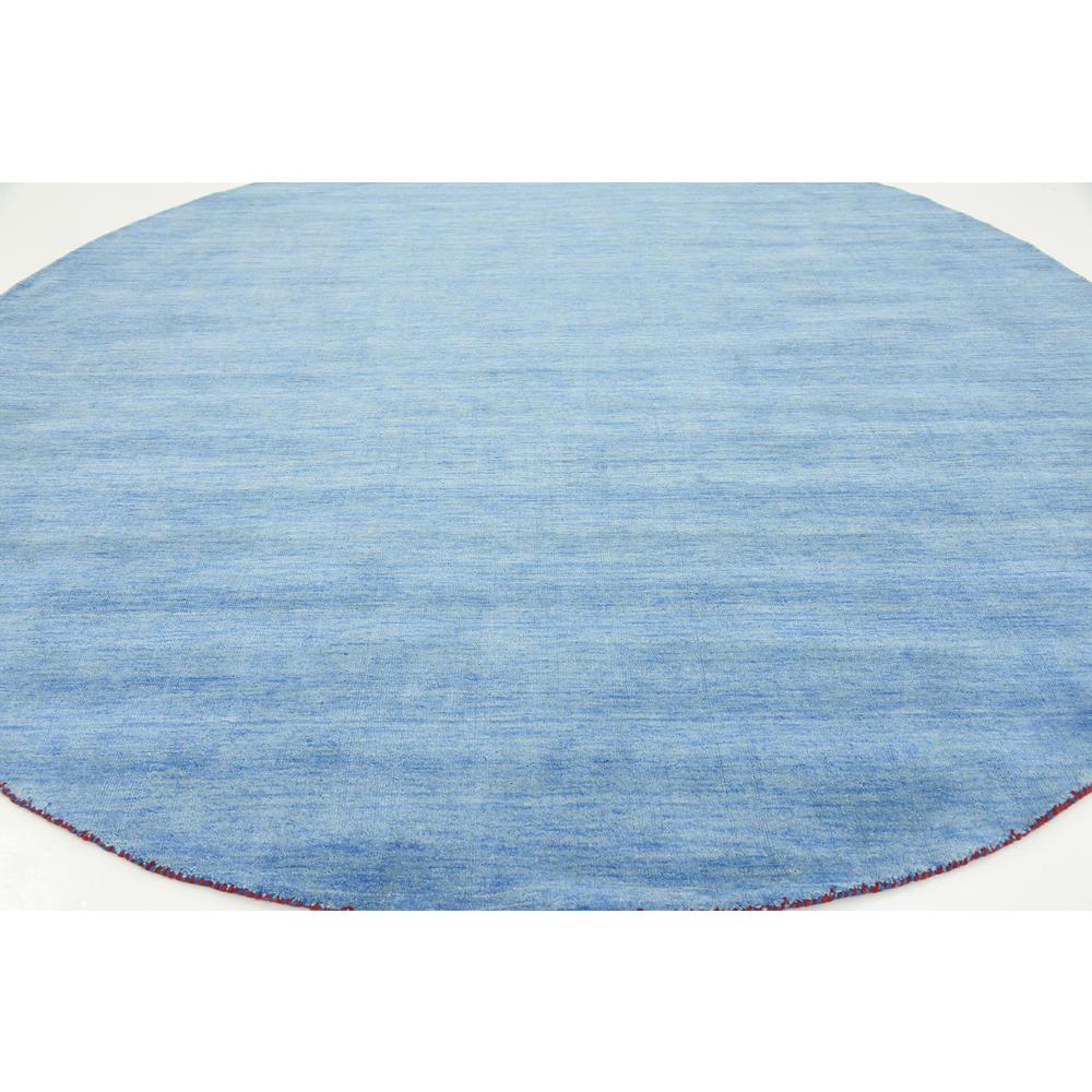 Solid Gava Rug, Light Blue (9' 10 x 9' 10). Picture 4