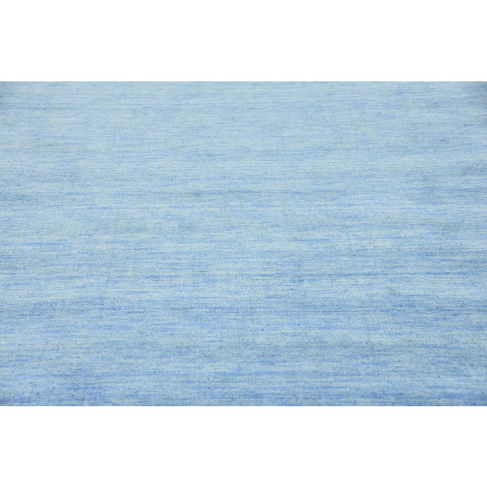 Solid Gava Rug, Light Blue (9' 10 x 9' 10). Picture 5