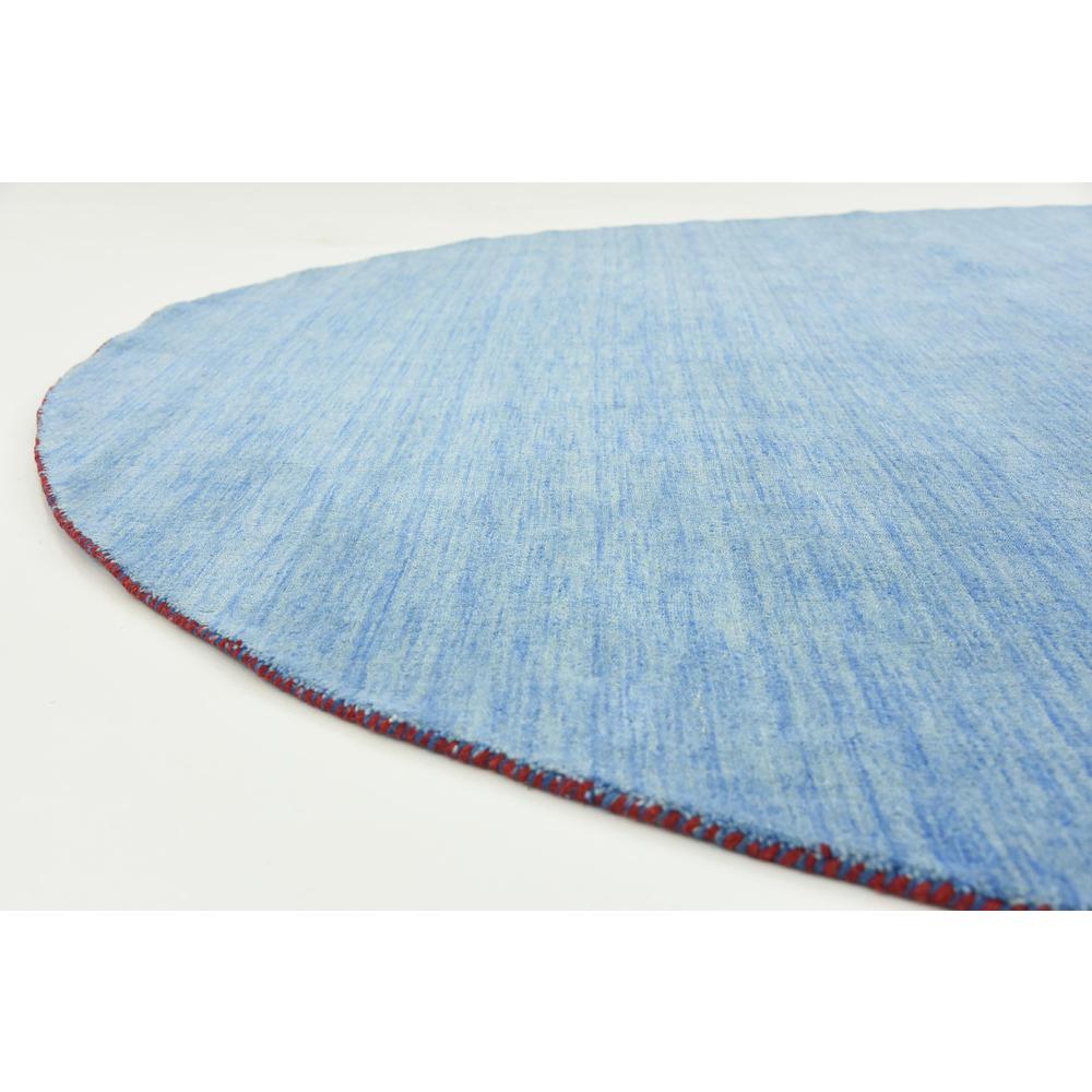 Solid Gava Rug, Light Blue (9' 10 x 9' 10). Picture 6
