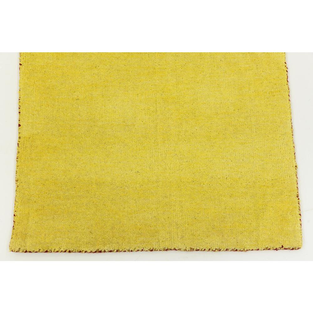 Solid Gava Rug, Yellow (2' 7 x 9' 10). Picture 6