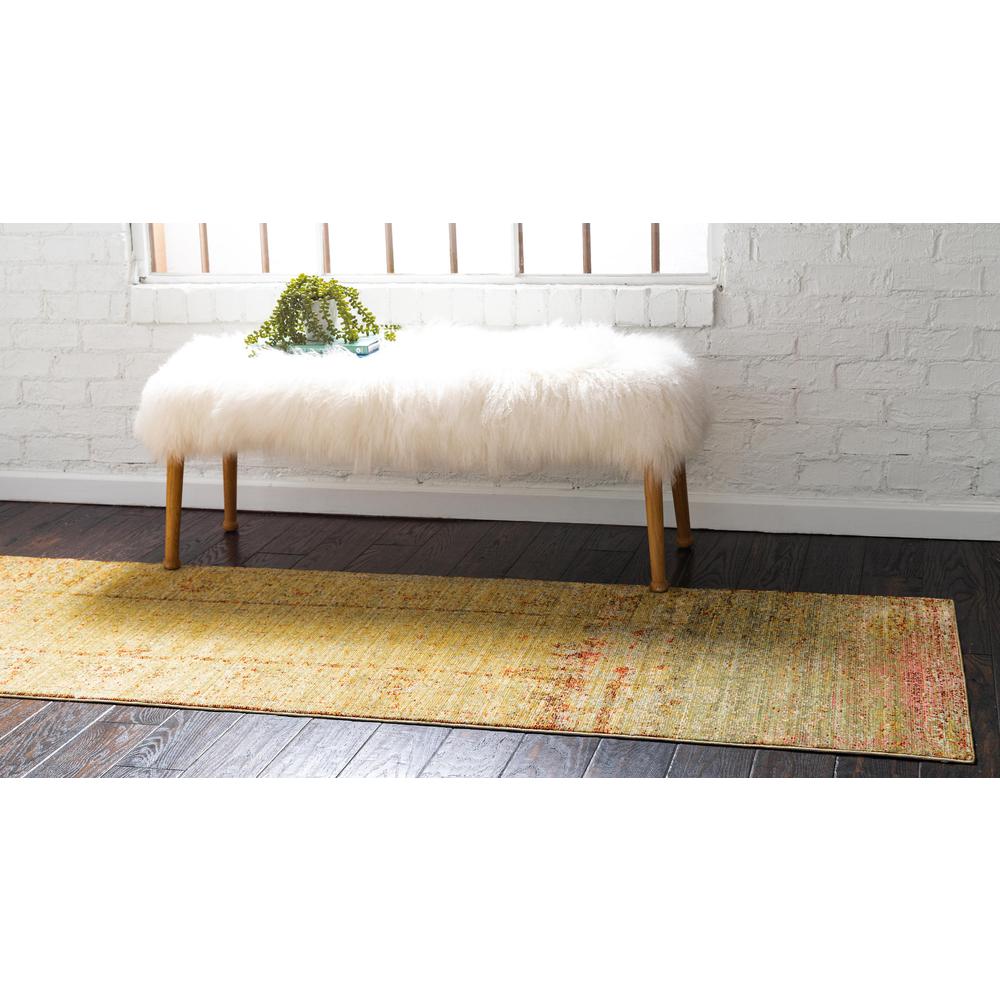 Muse Austin Rug, Yellow (2' 7 x 9' 10). Picture 3