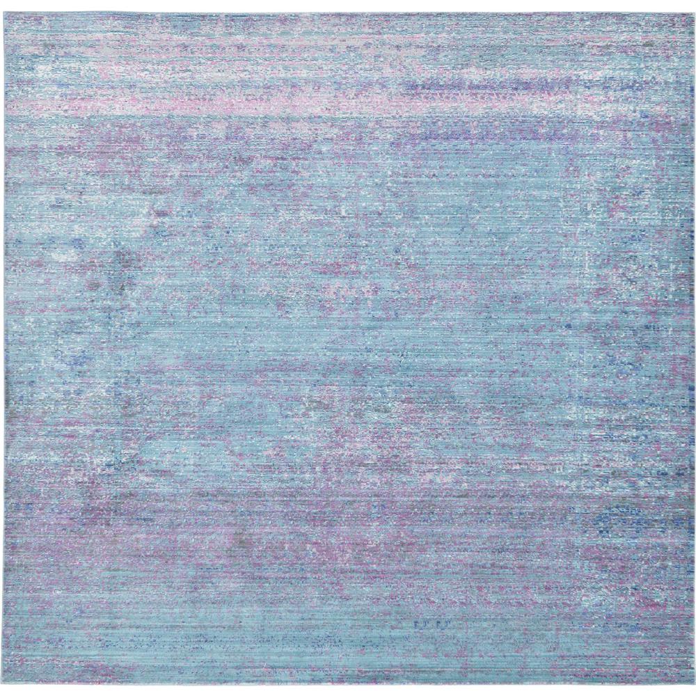 Muse Austin Rug, Light Blue (8' 0 x 8' 0). The main picture.