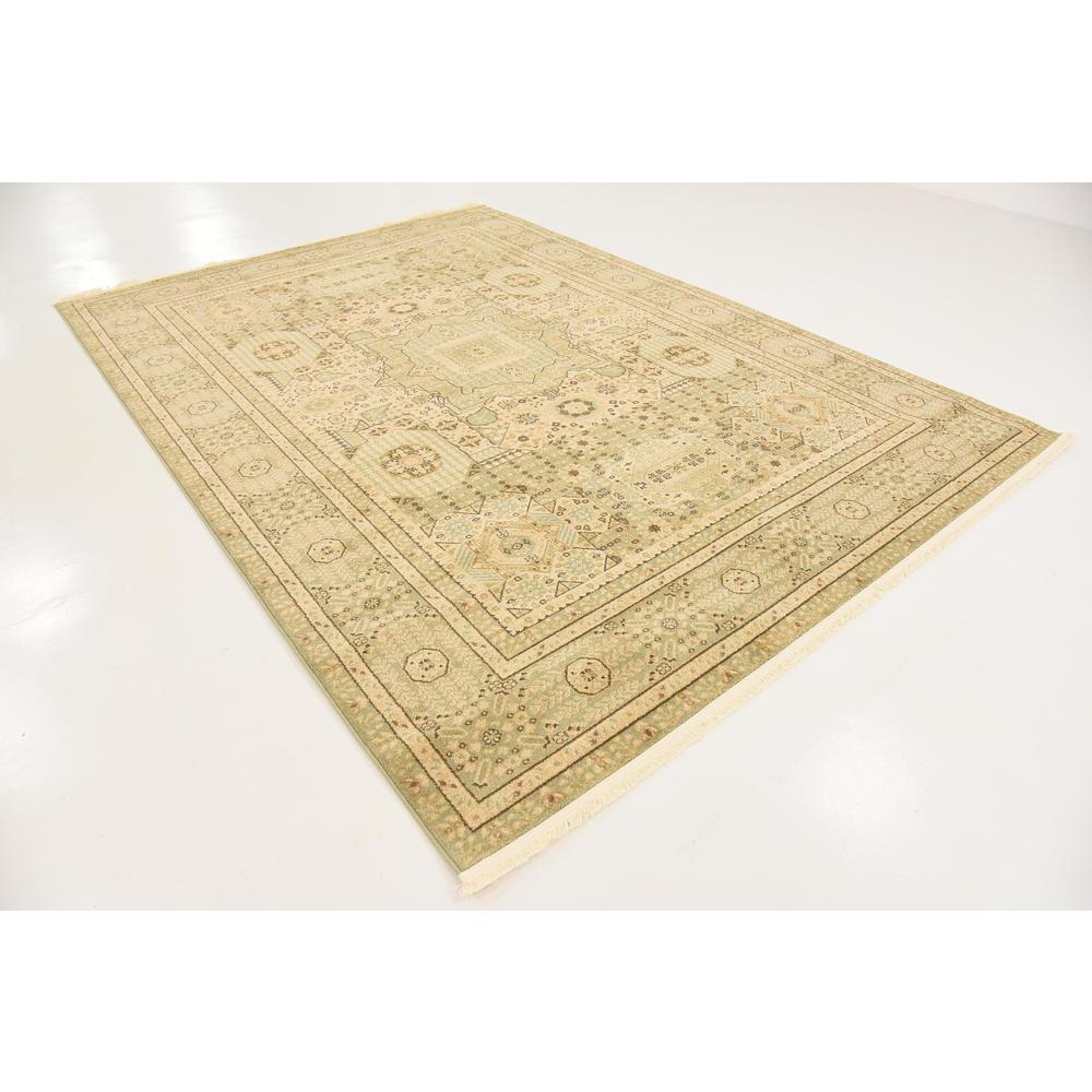 Jackson Palace Rug, Light Green (7' 0 x 10' 0). Picture 3