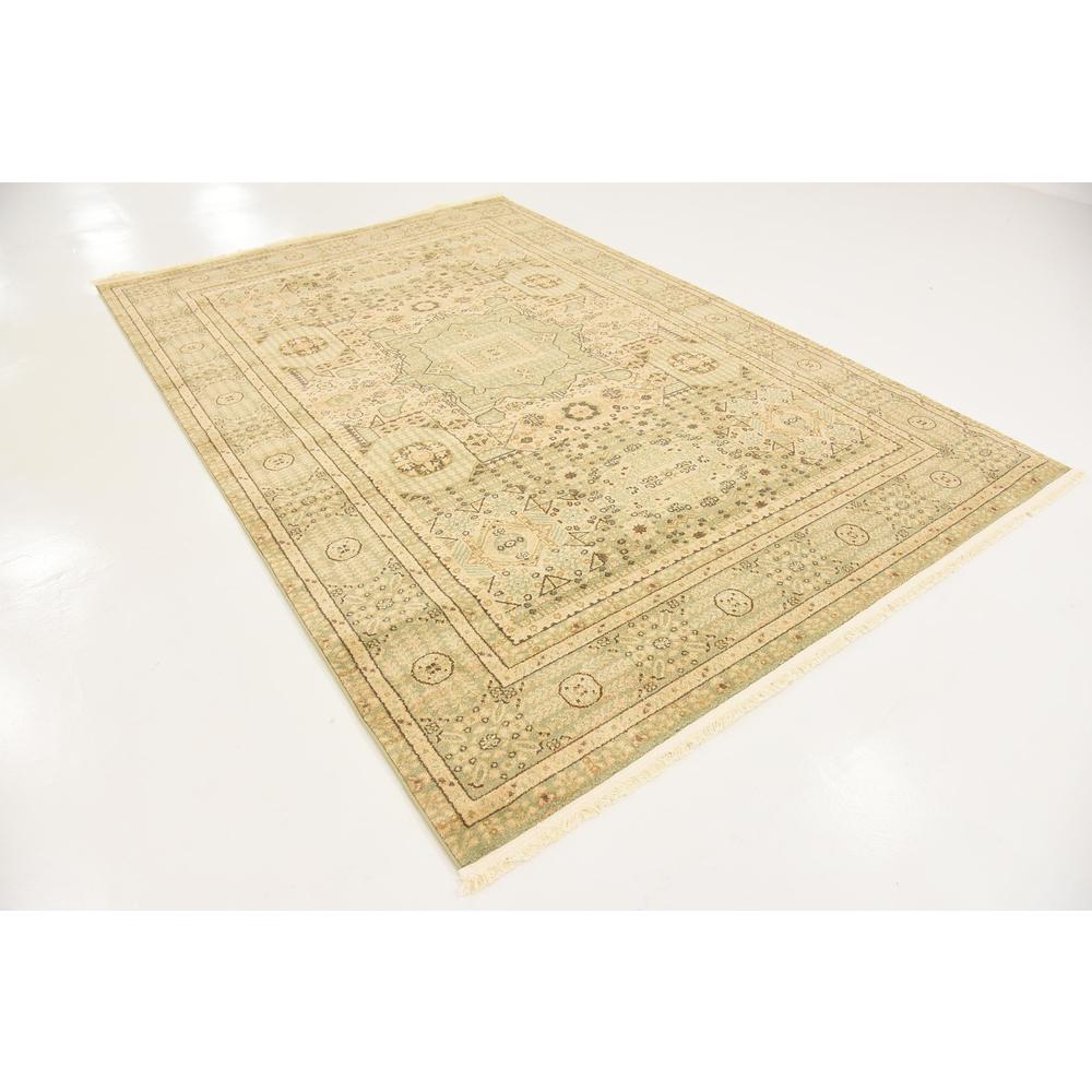 Jackson Palace Rug, Light Green (6' 0 x 9' 0). Picture 3
