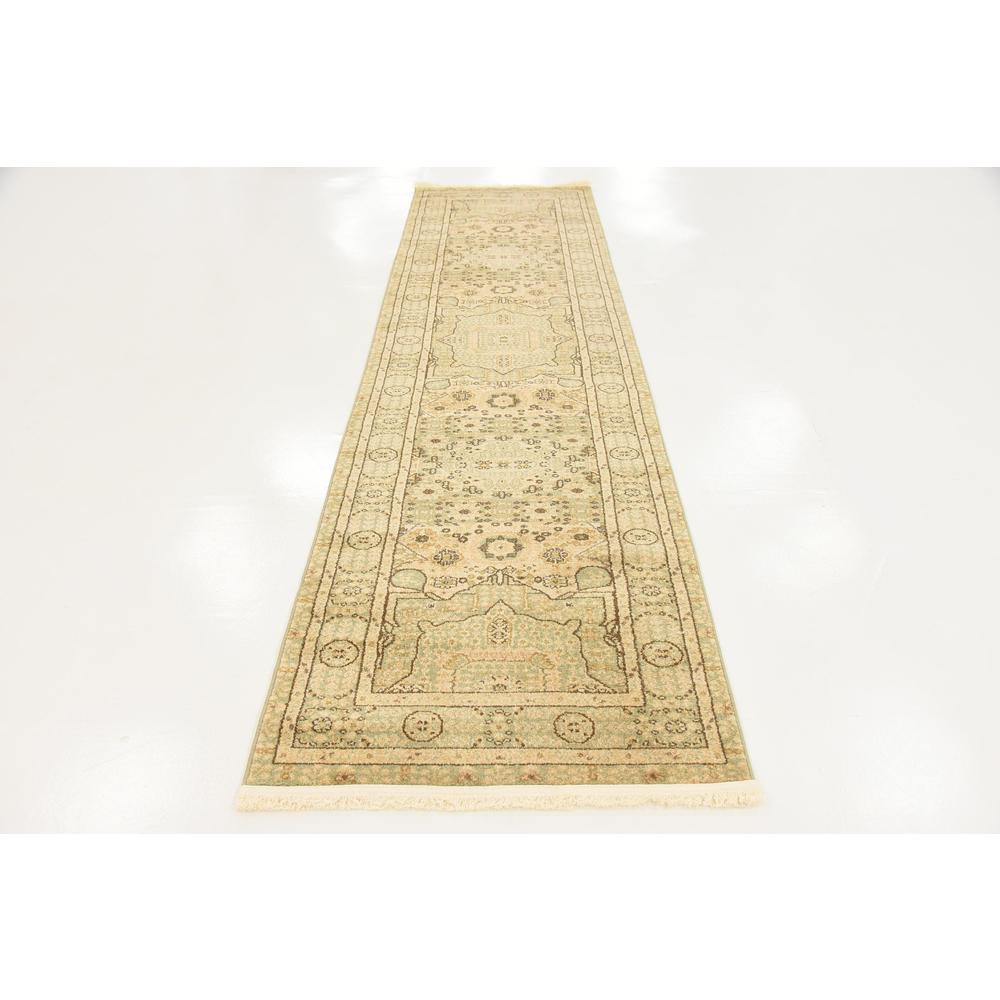 Jackson Palace Rug, Light Green (2' 7 x 10' 0). Picture 4