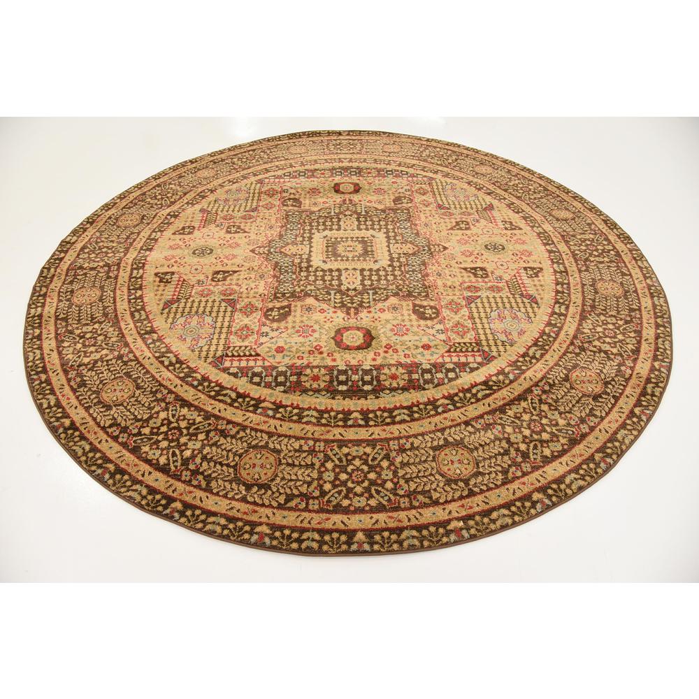 Jackson Palace Rug, Brown (8' 0 x 8' 0). Picture 3