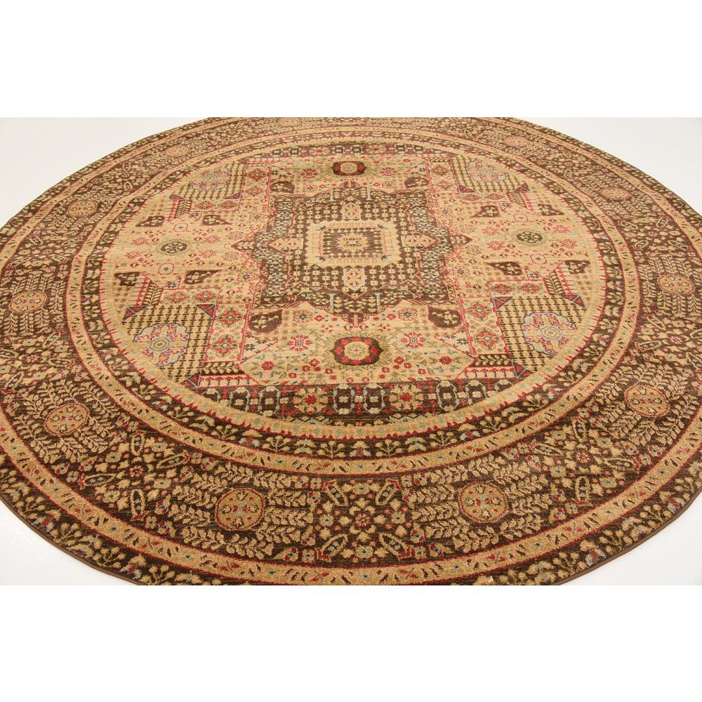 Jackson Palace Rug, Brown (8' 0 x 8' 0). Picture 4