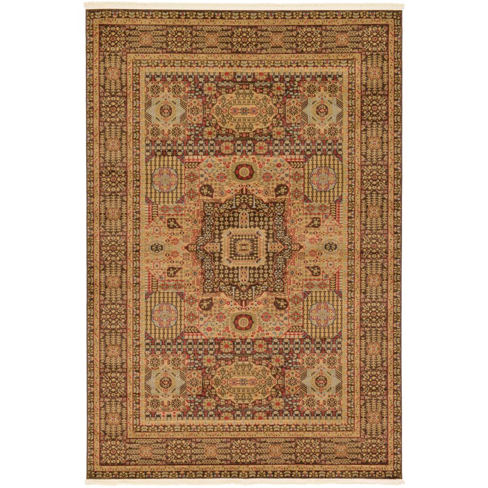 Jackson Palace Rug, Brown (6' 0 x 9' 0). Picture 1