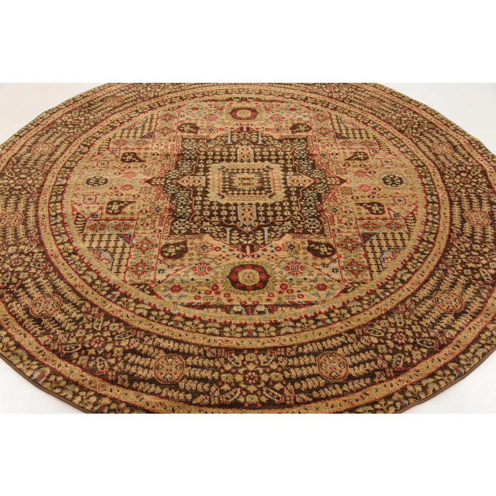 Jackson Palace Rug, Brown (6' 0 x 6' 0). Picture 4