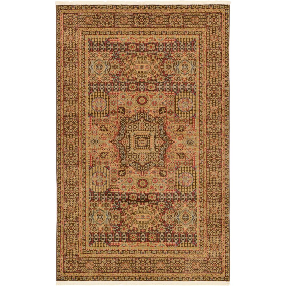 Jackson Palace Rug, Brown (5' 0 x 8' 0). Picture 1