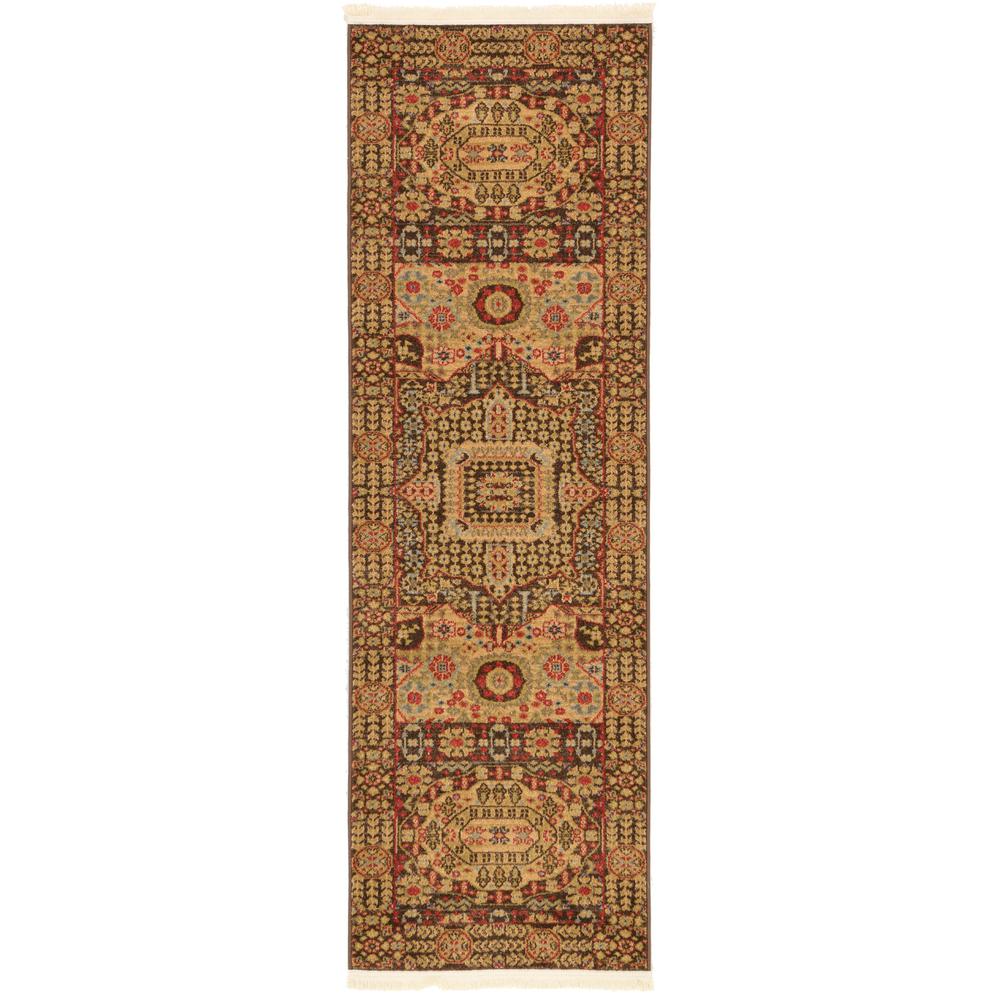 Jackson Palace Rug, Brown (2' 0 x 6' 0). Picture 1