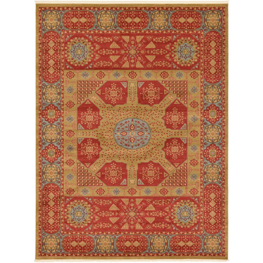 Monroe Palace Rug, Red (9' 0 x 12' 0). Picture 1