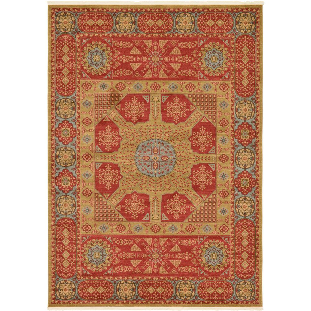 Monroe Palace Rug, Red (7' 0 x 10' 0). Picture 1