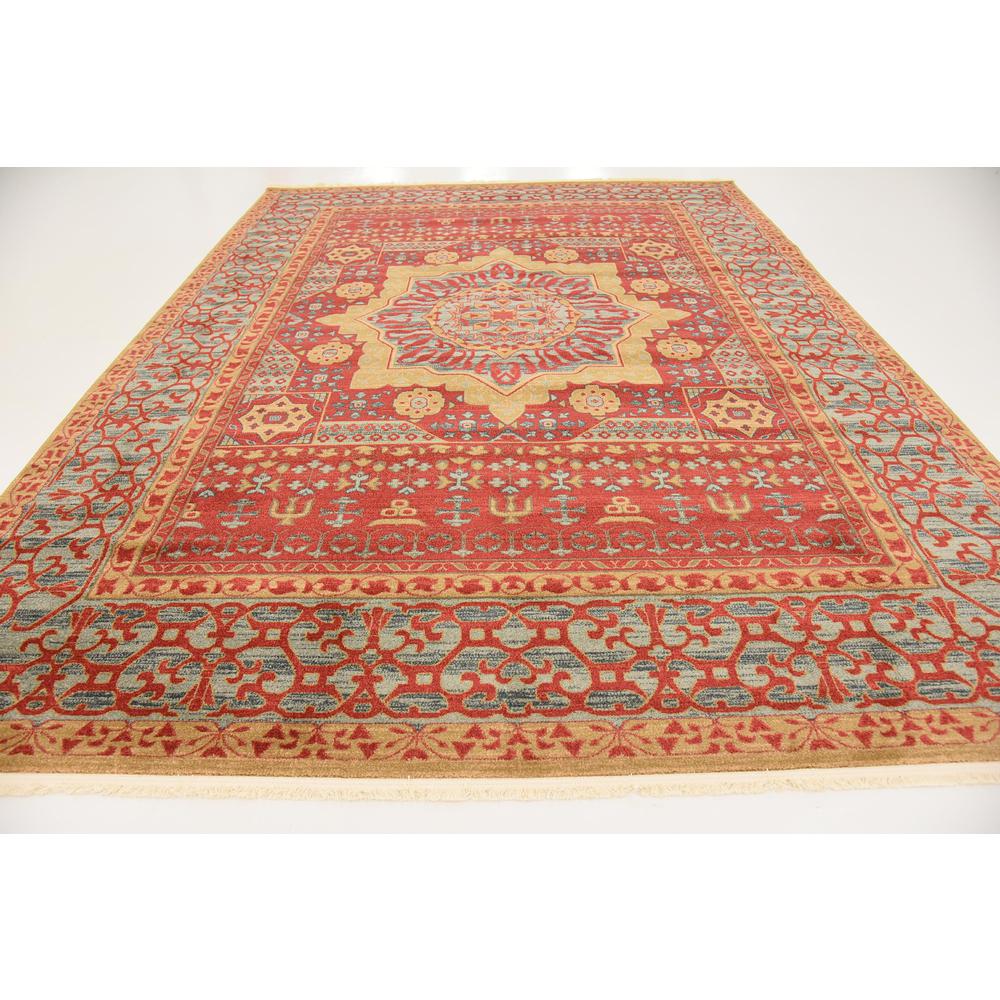 Quincy Palace Rug, Red (9' 0 x 12' 0). Picture 4