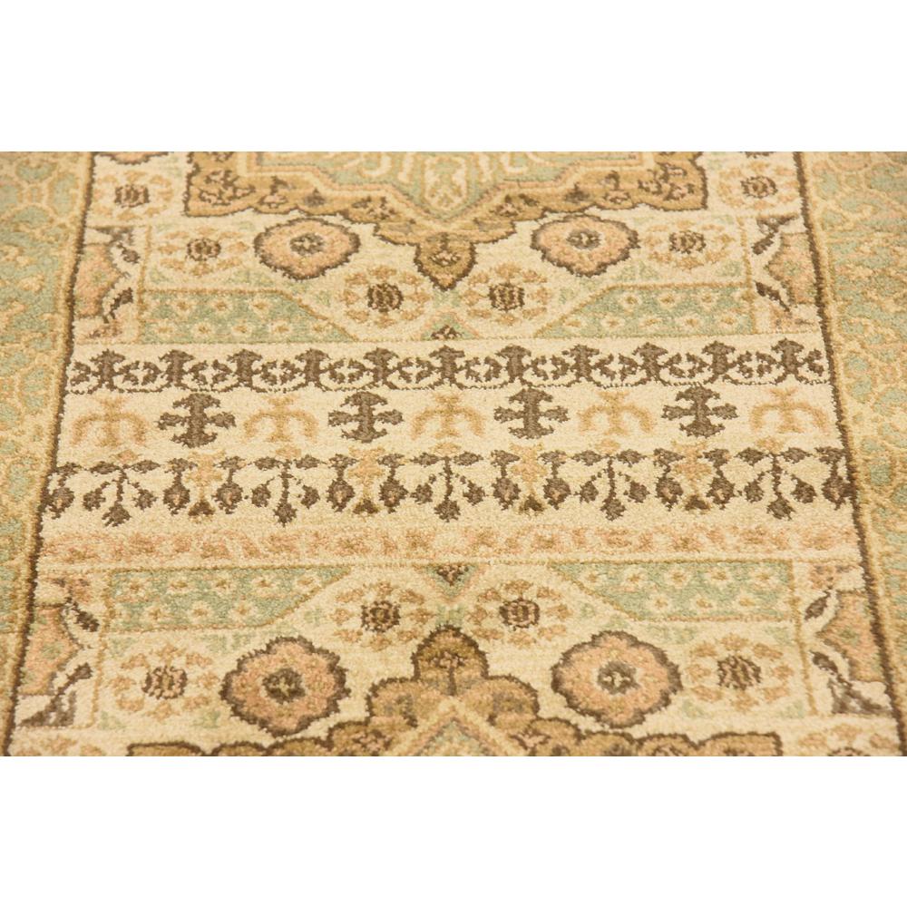 Quincy Palace Rug, Light Green (2' 7 x 10' 0). Picture 5