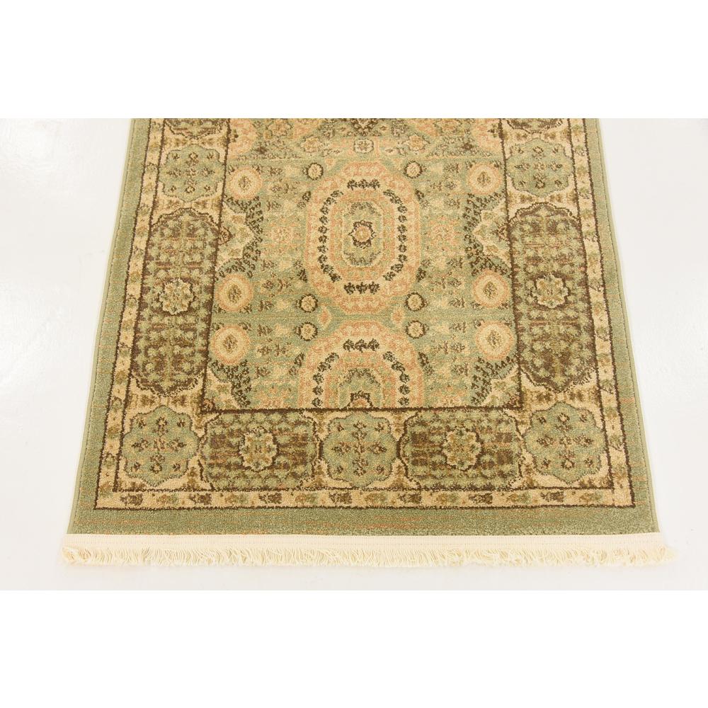 Hamilton Palace Rug, Light Green (2' 7 x 10' 0). Picture 6